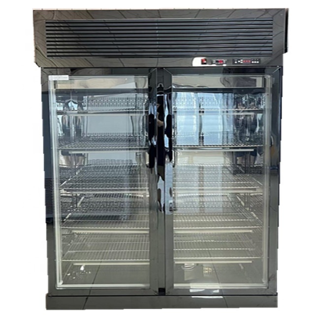 1 door Drying againg fridge freezer beef dry ager meat hanging dry aging catering refrigerator