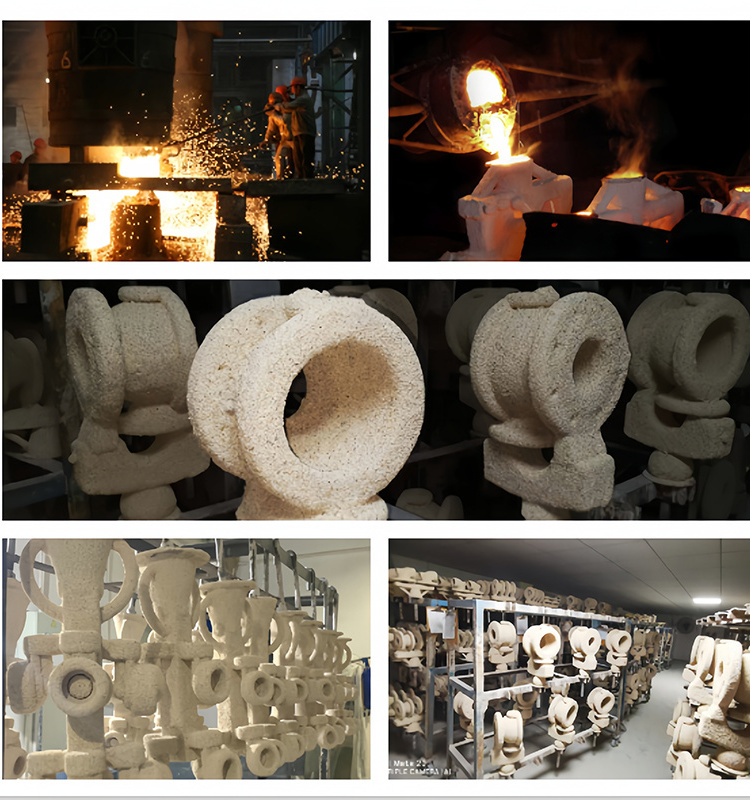 Molochite mullite sand chamotte sand as refractory material for investment precision casting foundry