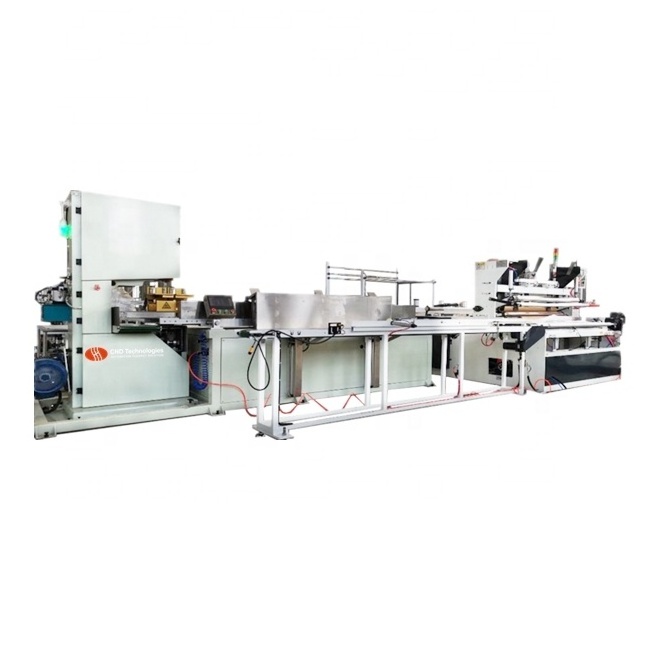 Full automatic industrial jumbo roll toilet tissue slitting and rewinding line JRT toilet rolling paper making machinery