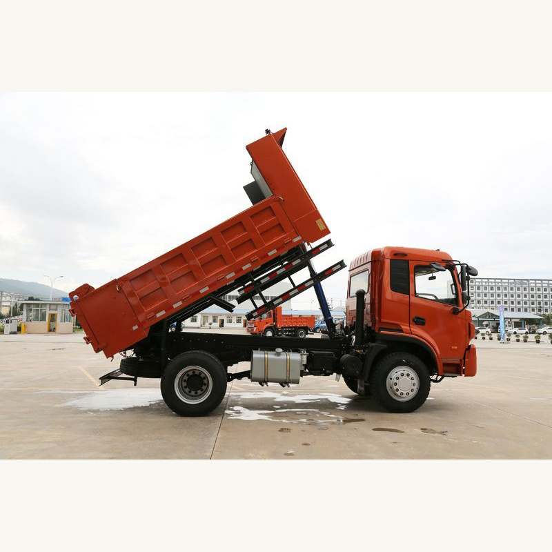 8-12 ton SOJEN Light Dump Truck Small Tipper Truck 6 Wheel Dump Truck