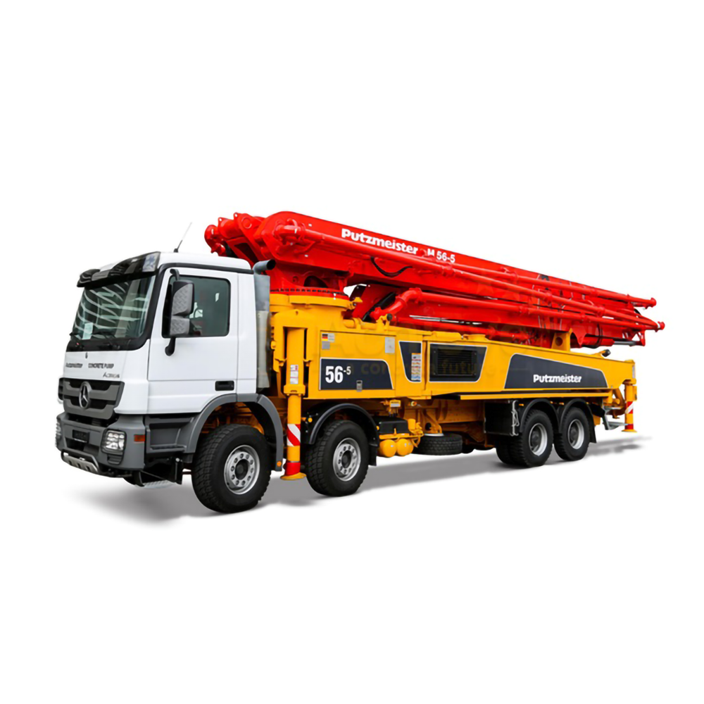 56m Truck Mounted Concrete Pump With Mixer Parts For Sale 56x-6rz