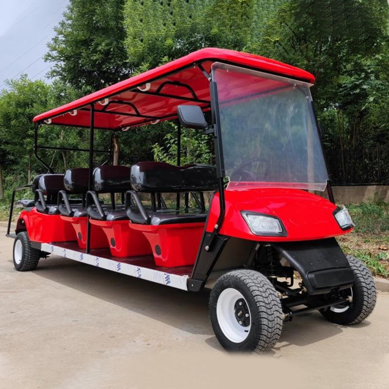 4WD electric club car golf 10 passenger golf cart for sale