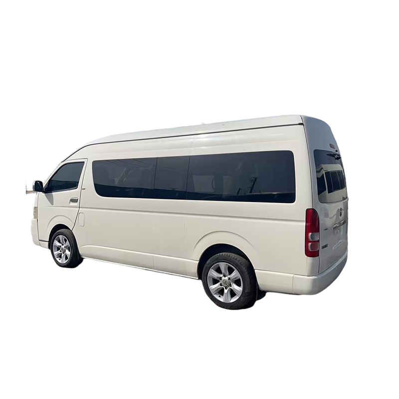 Used Cheap 2019 Toyo ta Hiace Mini Bus For Sale/13 Seats Gasoline Toyo ta HIACE Used Mini Van