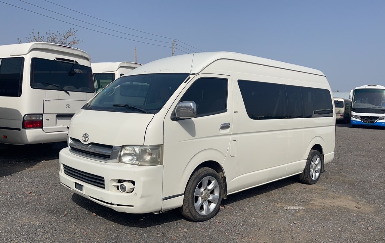 2015~2019 Hiace Mini Van Used Gasoline Mini Bus 1HZ