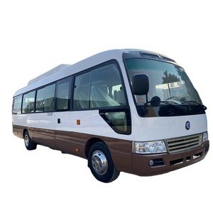 China sale 25 seats 30 seater manual japanese used toyo ta coaster mini bus for sale