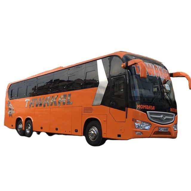 Hot Sale New double axles Coach Bus 75 Seater Bus For Sale