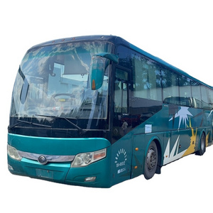 Luxury Vintage Diesel Zhong Tong 60 Seats  Passenger Coach Bus For Sale