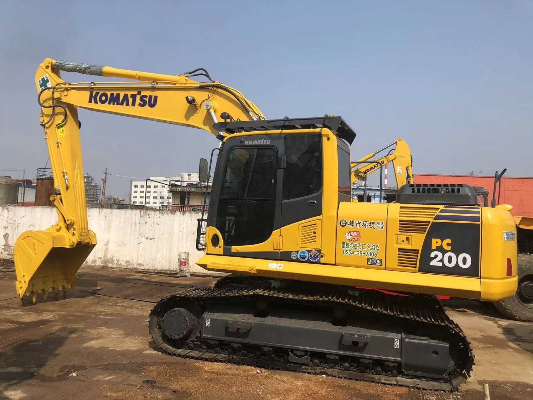 Used Japan Construction Machine Komatsu PC 200-8 Excavator used Heavy Duty Equipment Komatsu Used Excavator PC 200 -8 for sale