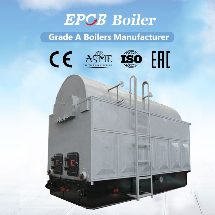 EPCB 0.5 to 6 ton per hour Manual Type Wood Chips Biomass Pellet Coal Fired Industrial Steam Boiler