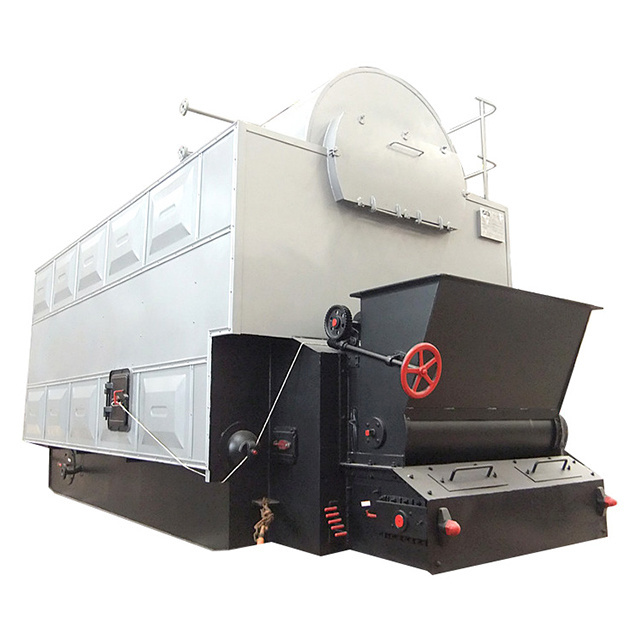 3% Energy Saving 1 2 4 6 8 10 Ton Chain Grate Stoker Coal Fired Steam Boiler for Textile Industry Caldera De vapor