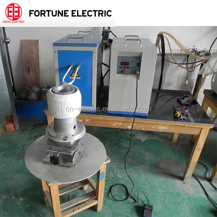 High Frequency Electric Induction Copper Scrap Smelting Furnace