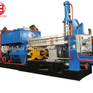 Horizontal type hydraulic aluminum/brass profile extrusion machine