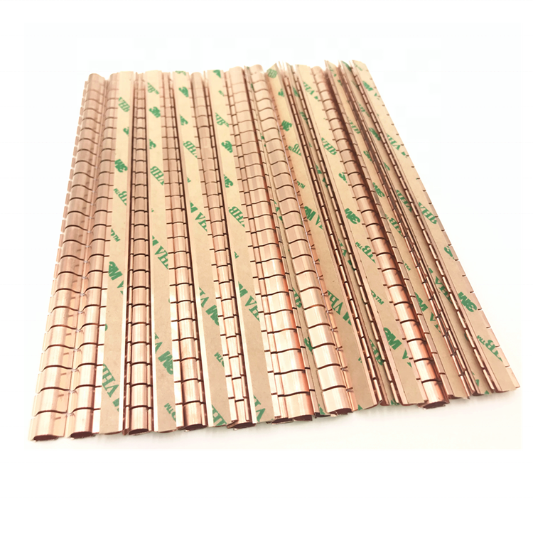 EMI shielding Nickel plated fingerstock gasket beryllium copper fingerstrip