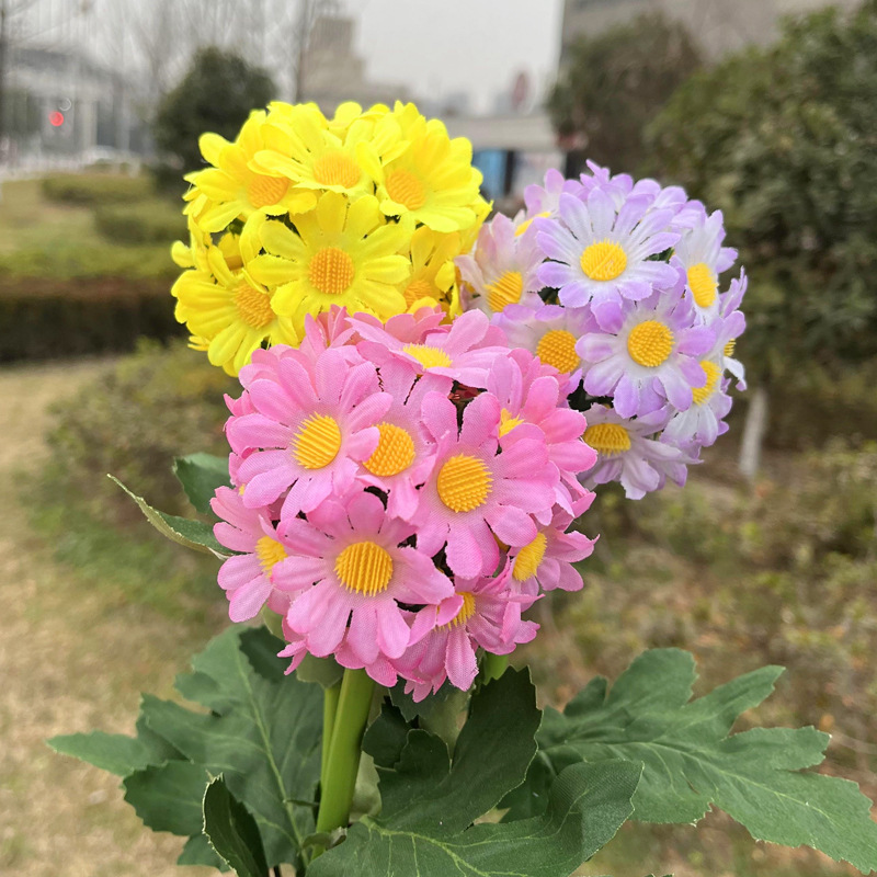 solar street light,Solar simulation small daisy lantern for garden