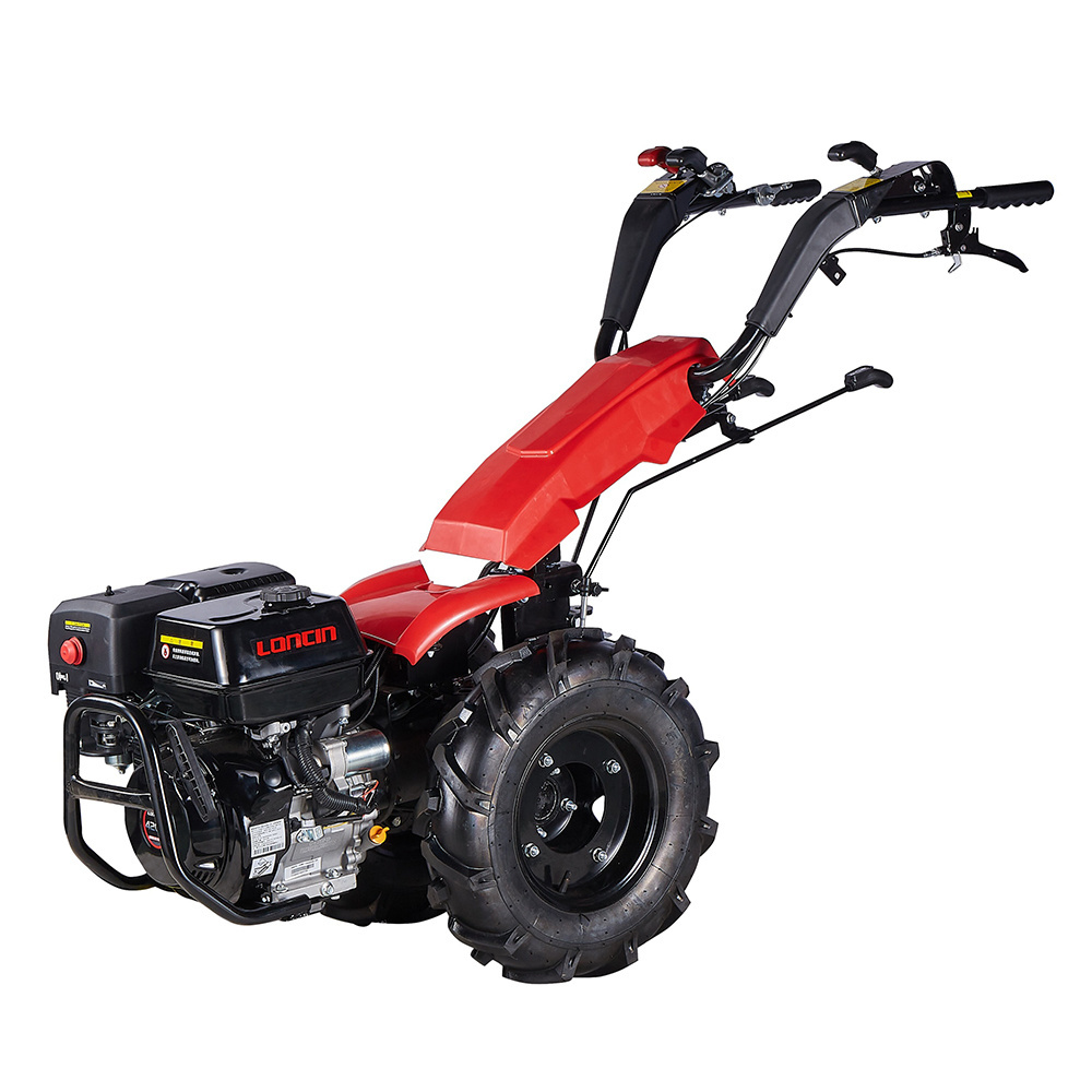 Reasonable price high quality13-15 hp two wheel walking behind tractor power tiller micro tractor for small land farm