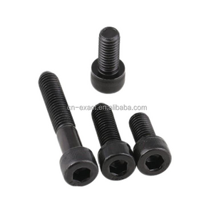 Factory direct Taiwan quality High Strength Alloy Steel Black 12.9 Hex Allen Key Bolt M8*25 DIN 912 hex head socket bolt