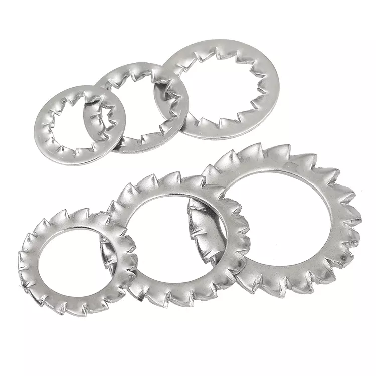 DIN6798A DIN6798I EXTERNAL TEETH SERRATED LOCK WASHER/INTERNAL TEETH SERRATED LOCK WASHER