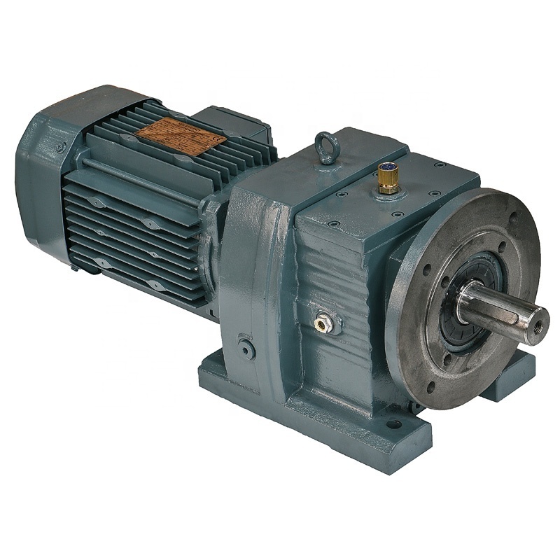 R97 High Torque Inline Helical Gear Motor, Ac gearmotor and electric motors