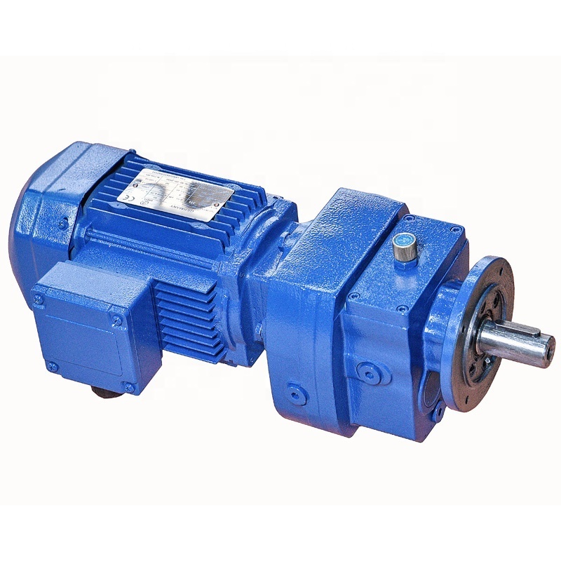 R97 High Torque Inline Helical Gear Motor, Ac gearmotor and electric motors