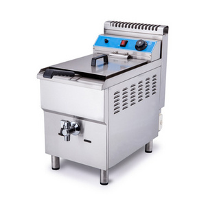 Wholesale restaurant kitchen equipment 1 tank commercial table top gas deep fryer