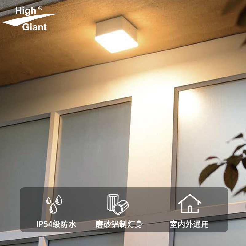 Modern simple wind indoor and outdoor corridor LED ceiling light