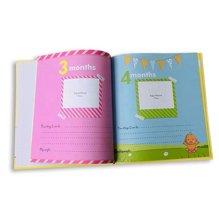 5 Years Custom Precious Moments Record Book Baby Memory Book