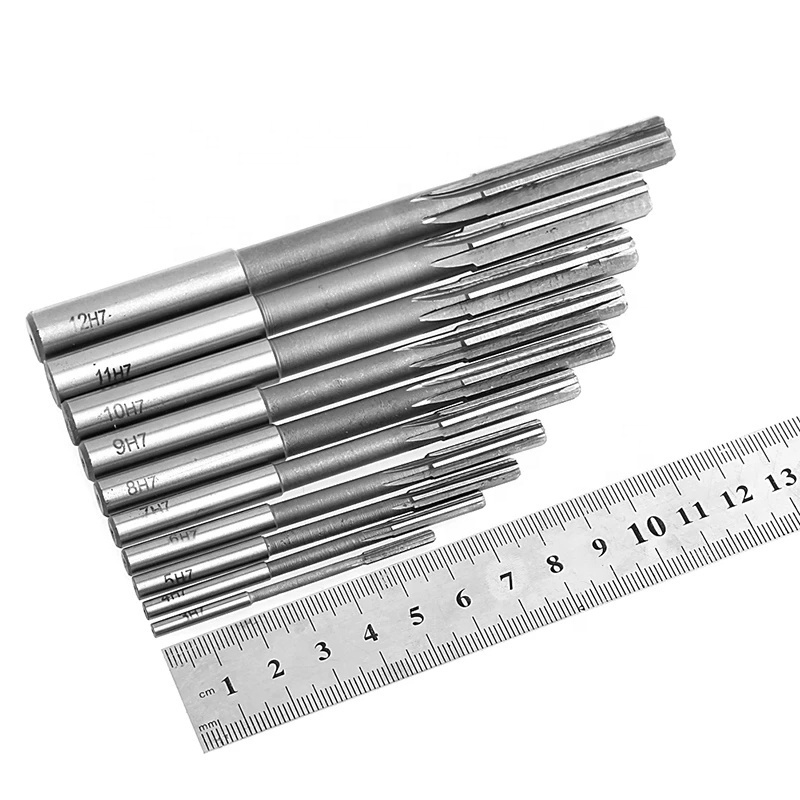 3-42mm Hand Reamer Precision H7 H8 H9 Straight Shank Engineering Tools