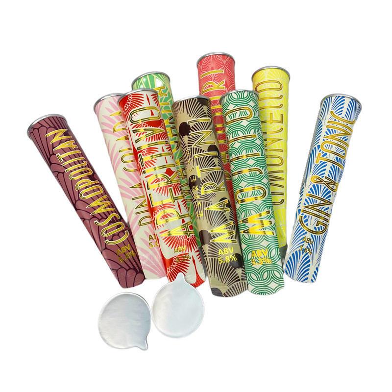 Premium Quality 70ml Disposable ice lolli cup customized ice lolly tube calippo with logo for packaging calippo paper cup