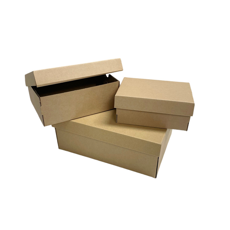 Wholesale Custom Paper Mailer mini shoe box corrugated cardboard recycled cardboard package shoes packaging box