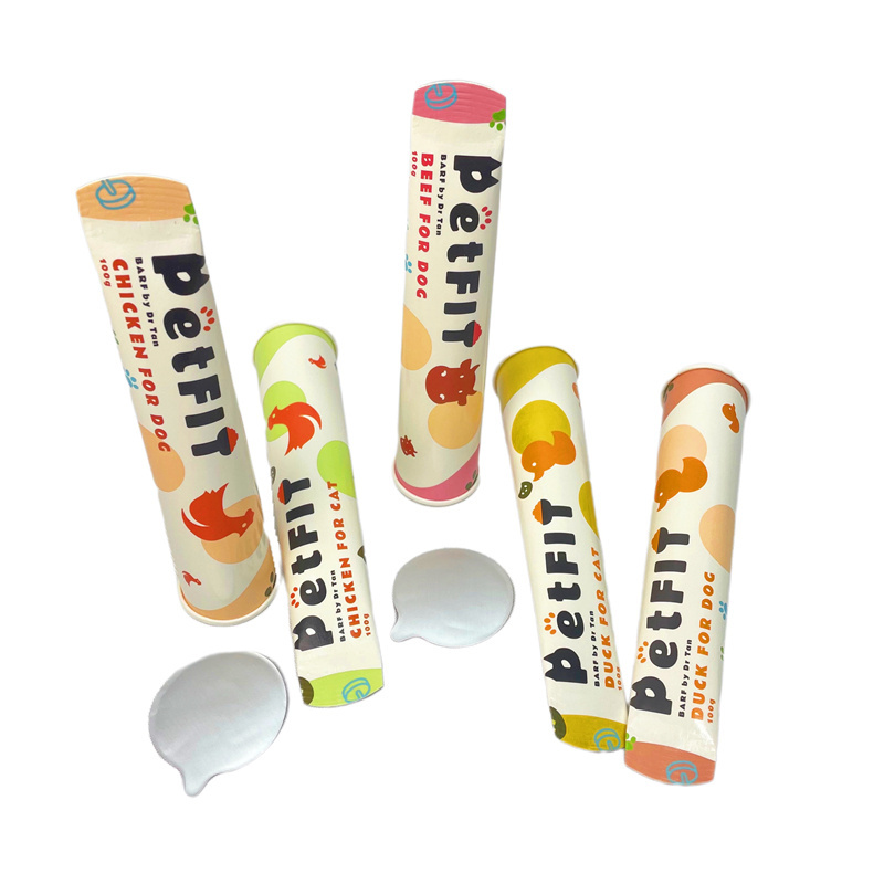 Premium Quality 70ml Disposable ice lolli cup customized ice lolly tube calippo with logo for packaging calippo paper cup