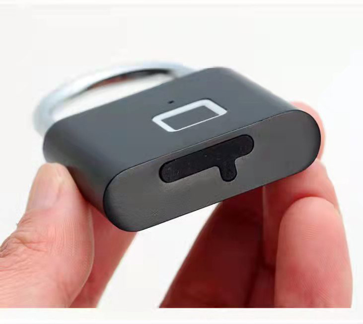 No App Light One Touch Open Fingerprint Lock with USB Charging for Gym Sports School Employee Locker Fence