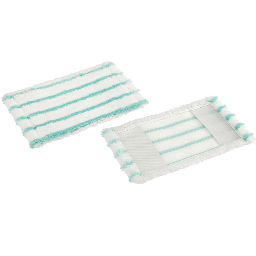 Extended microfiber bathroom cleaner and tile mop