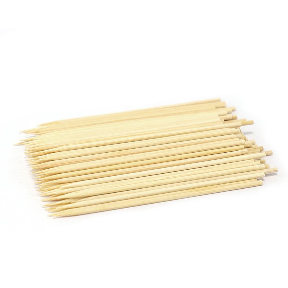 Bamboo Skewers BBQ Skewers Bamboo Kabob Skewers Natural Bamboo Sticks for Barbecue