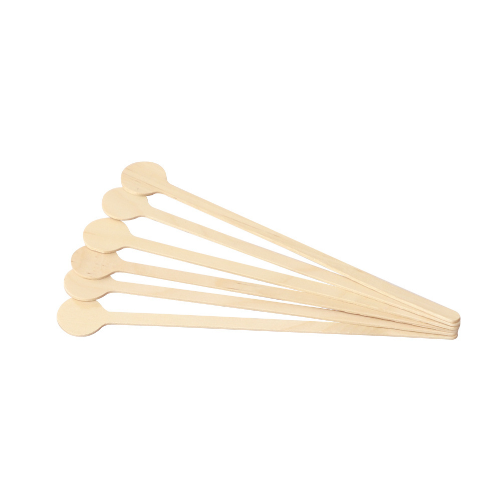 Biodegradable Wooden Sugar Coffee Stirring Sticks Bar Mixing Stir Stirrer