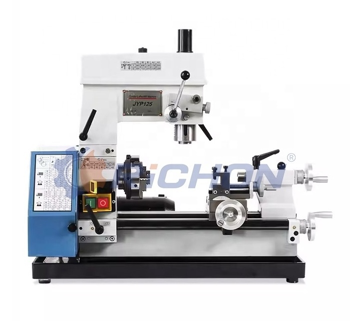 JYP125 Mini lathe machine multi-purpose mini mill/drill combo lathe milling /drilling lathe machine