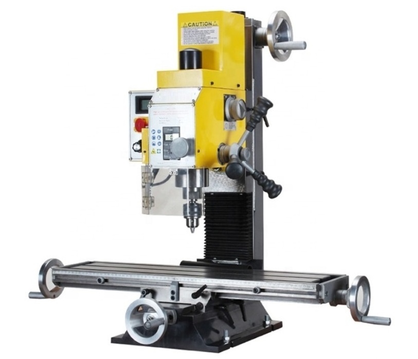 WMD25V Mini manual metal drilling milling machine metal milling and drilling machine