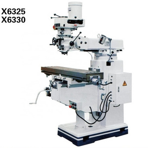 X6325W Universal Best Sale Factory Price Metal Working Vertical Variable Speed Universal Turret Milling Machine