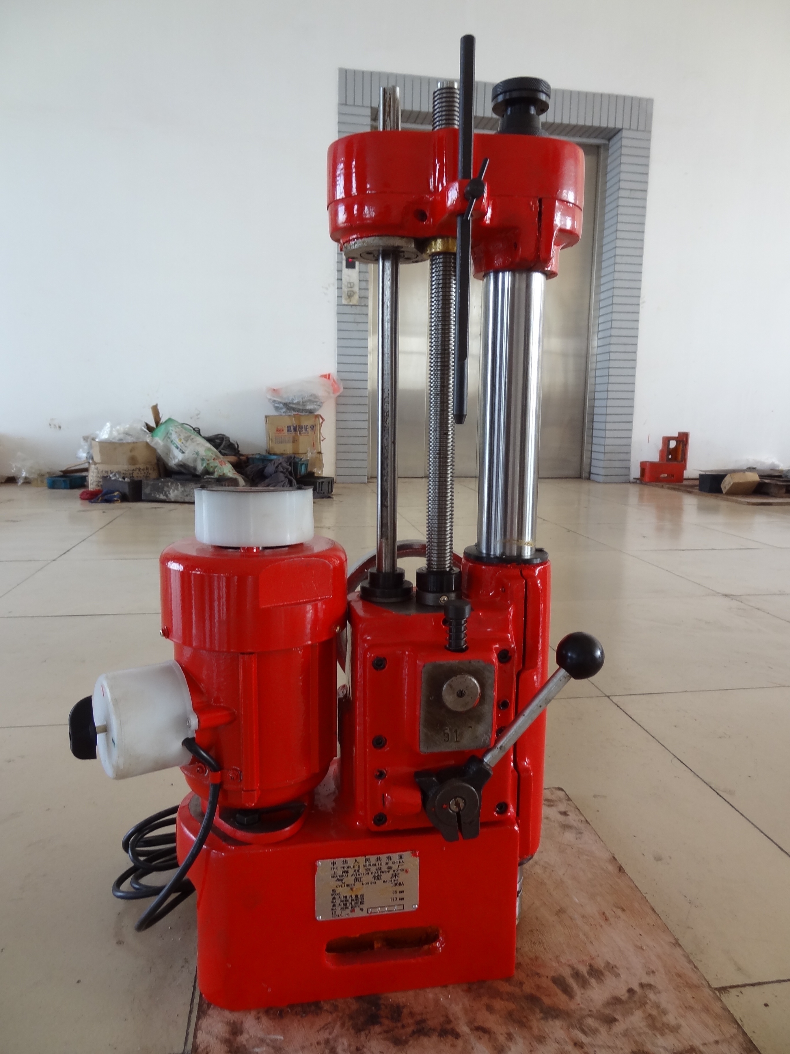 T807 Small Vertical Motorcycle Cylinder Boring Machine for engine block reboring machines