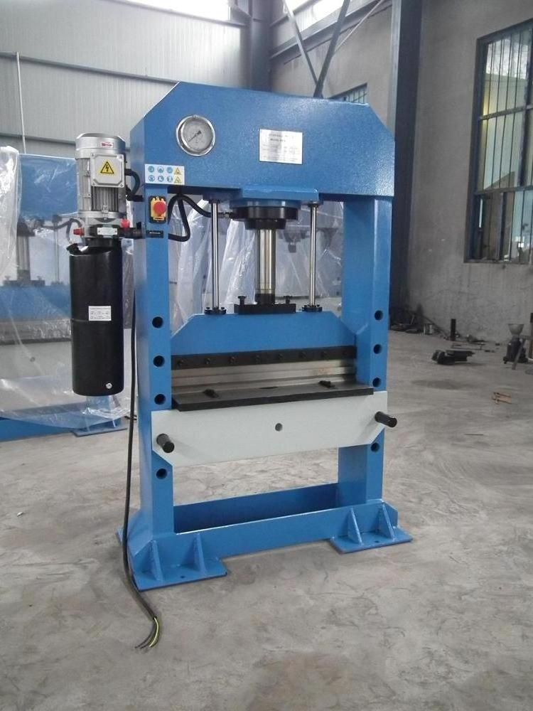 HP-80S Hydraulic Forging Steel Press Machine Iron Worker Cold Pressing Eyelet H Frame Hydraulic Press Competitive Price 30 0.99