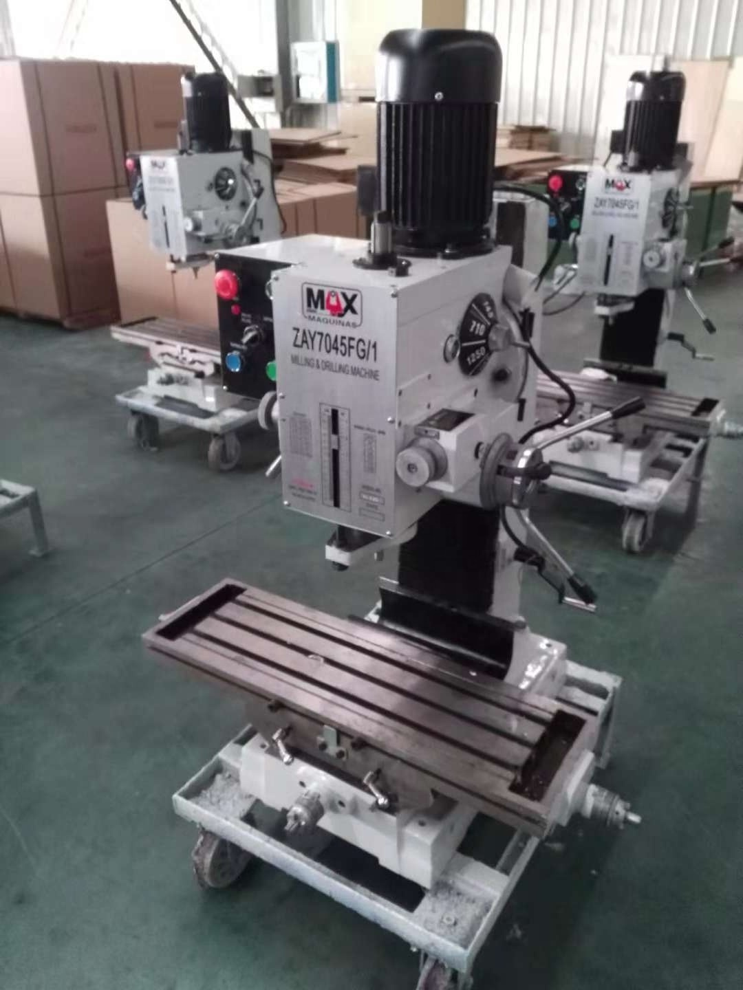 ZX45 Gear head bench milling drilling machine ZAY0045FG column drilling machine milling machine