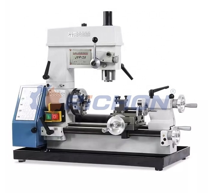 JYP125 Mini lathe machine multi-purpose mini mill/drill combo lathe milling /drilling lathe machine