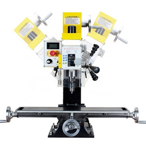 WMD25V Mini manual metal drilling milling machine metal milling and drilling machine