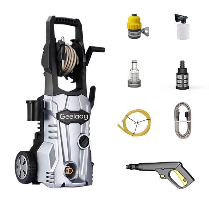 1600W High Pressure Washer 220V Electric Car Washing Machine with Gun Accessories