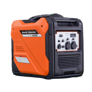 Max 5500w Silent Inverter Generator 220V 7Kva Gasoline Generator DC 12V Machine With Electric Start Commercial Use