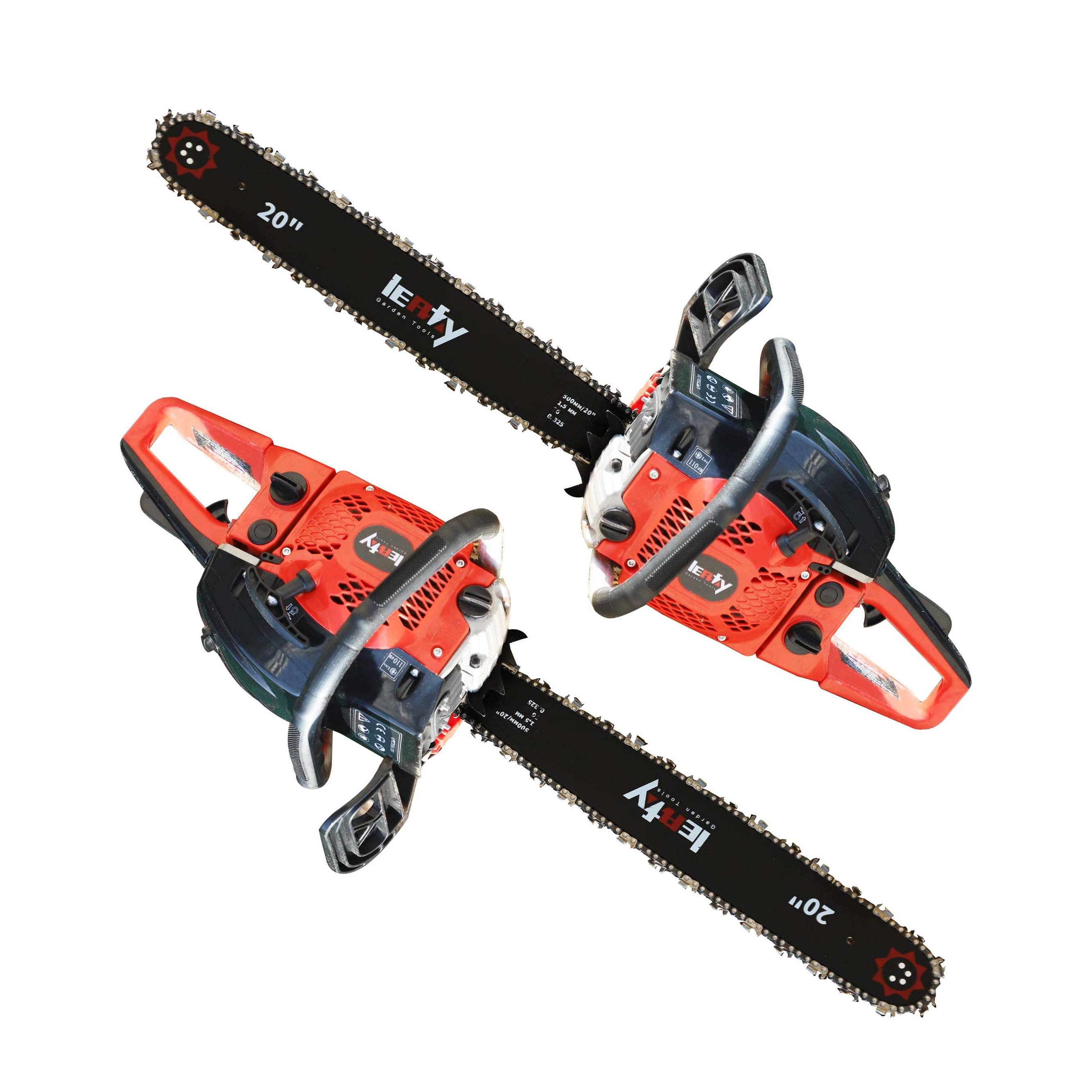 58CC Petrol Chainsaws Two Stroke Engine Gas Power Saw 20'' Chainsaw Bar and Chain 5800 Spare Parts