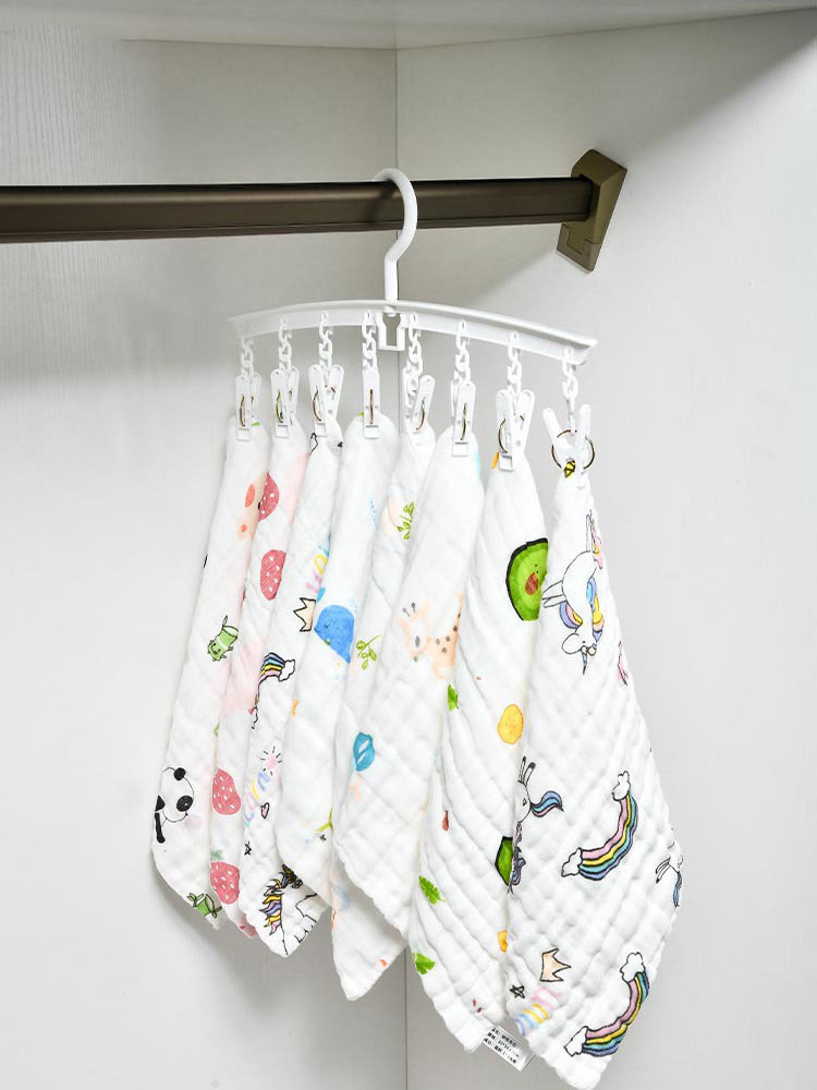 Multi-functional Underwear Clothes Rack Hanger With Clips