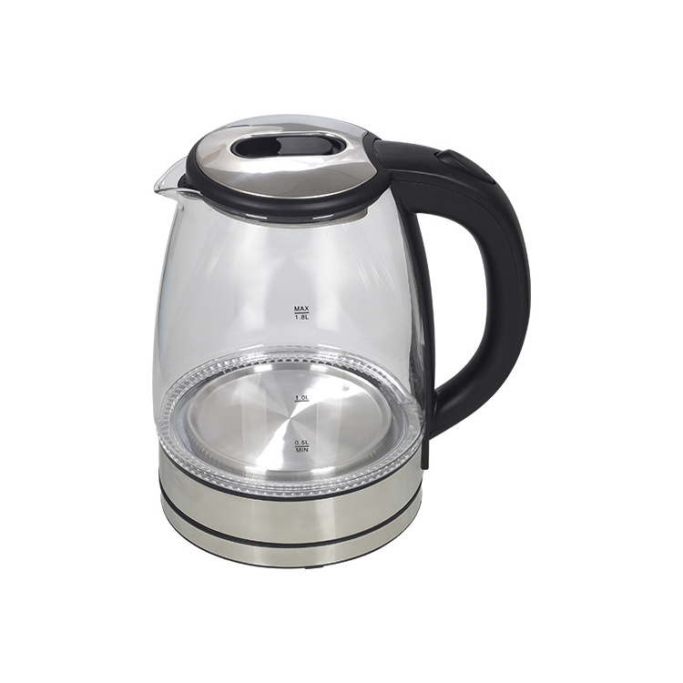 Wholesale Home Appliances Kitchen Cordless Electric Kettle Glass