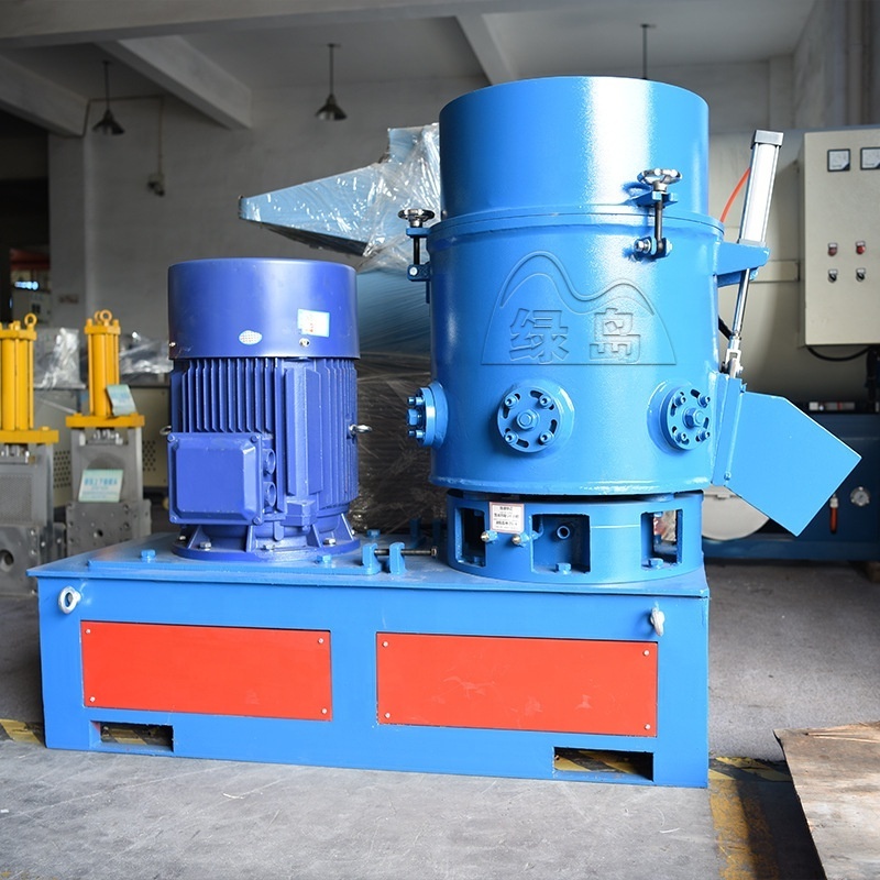 Recycled Plastic Pet Fiber PE PP Plastic Film Agglomerator/ Pellet Granules Compactor Machine