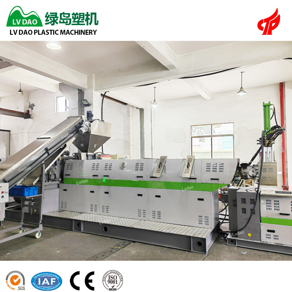 PP PE ABS PS PC PA 500kg/h High Capacity New Technology Plastic Recycling Machine Pellet Granulator Waste Plastic Machine