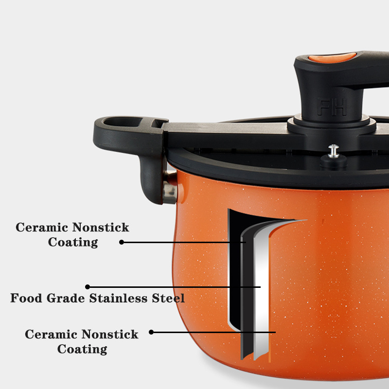 Stainless Steel pots cooking Household Micro Pressure Soup Pot Multifunctional Micro Pressure Stewing Pressure Cooker